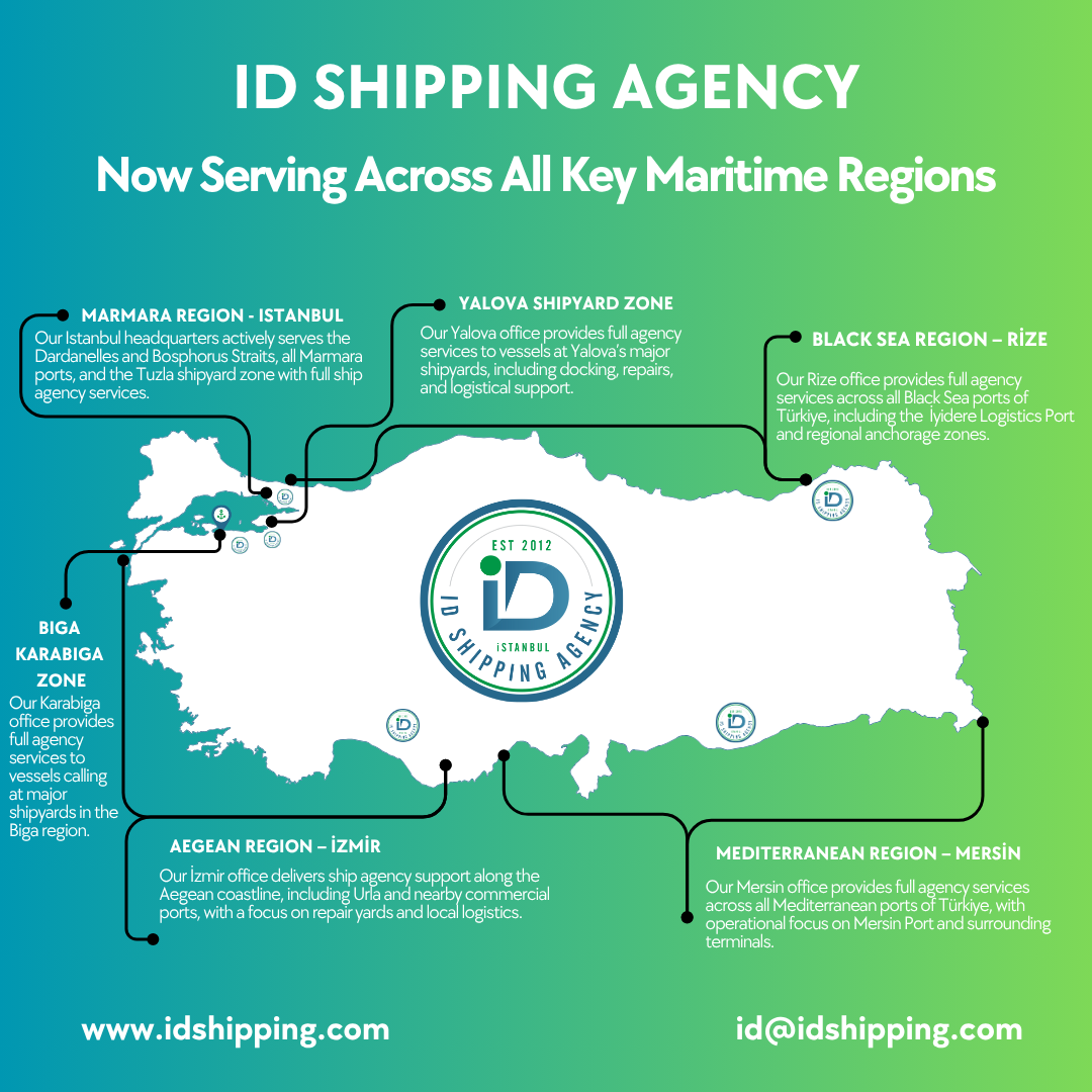 ID Shipping Agency Expands with Our New Karabiga / Çanakkale Office!